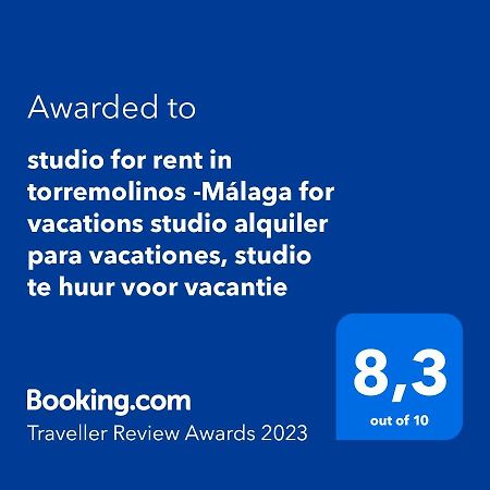Ferienwohnung Studio For Rent In Torremolinos -Malaga For Vacations Studio Alquiler Para Vacationes, Studio Te Huur Voor Vacantie Calle Rio Mesa 5 Exterior foto
